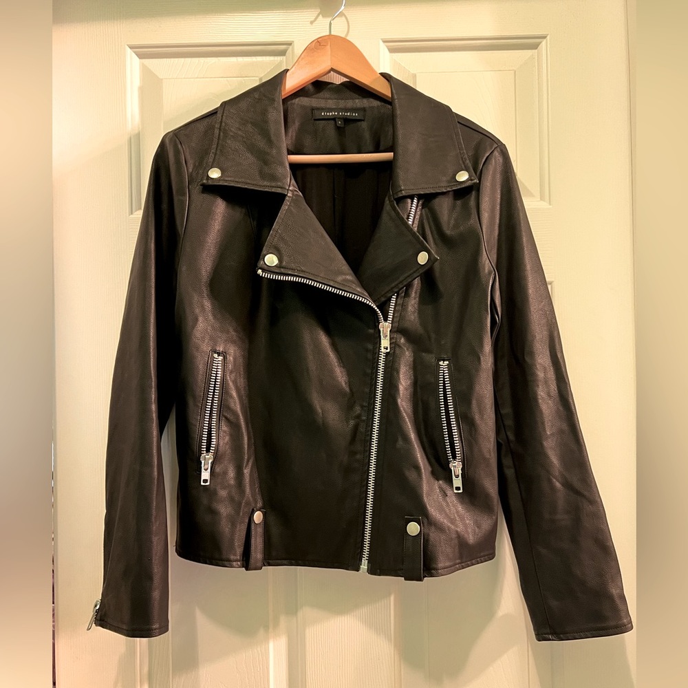 Elophe Studios Faux Leather Jacket